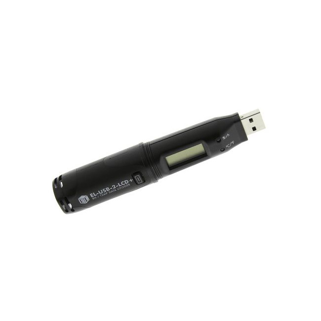 Lascar EL-USB-2-LCD+ (sh)(j)ӛ䛃x, yZUIDA+80 C, 100%RH